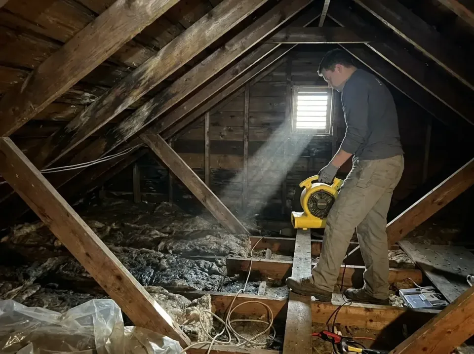 attic-water-damage-drying-proc-007 — frequently asked questions, Emergency Water Extraction & 24/7 Flood Response in Hugoton…